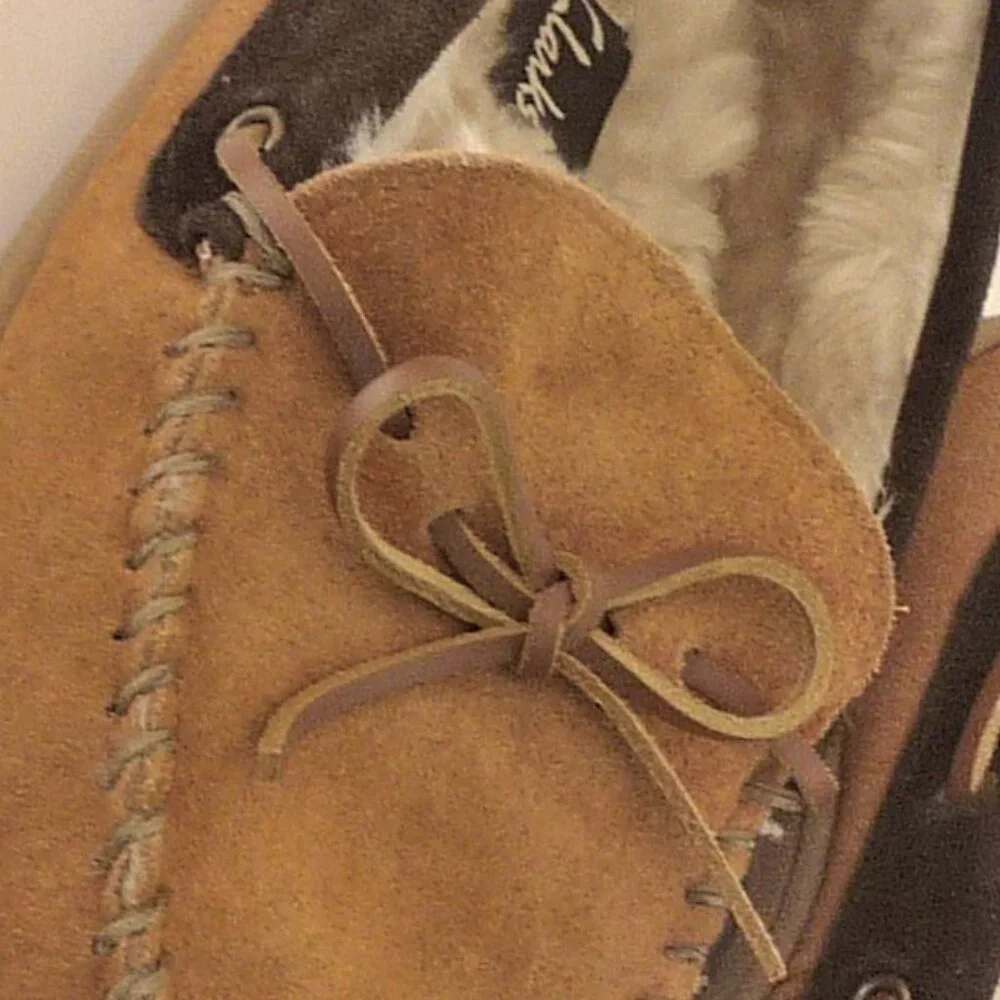 CLARKS SUEDE SLIPPERS INDOOR/OUTDOOR 9